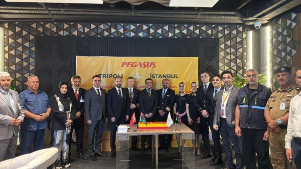 PEGASUS, TRABLUS’A İLK SEFERİNİ YAPTI